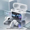 A9 Pro Wireless Earbuds White Bluetooth 5.3 HD Stereo Sound TWS