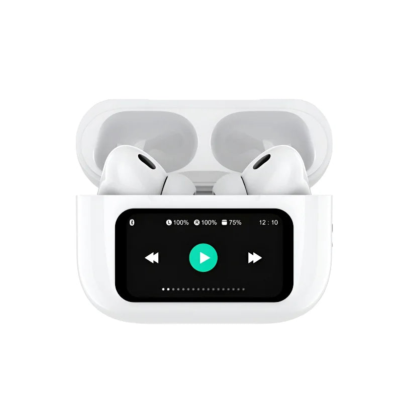 A9 Pro Wireless AirPods | Smart Touch Screen Control, ENC Noise Reduction, High Quality Sound