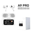 A9 Pro Wireless AirPods | Smart Touch Screen Control, ENC Noise Reduction, High Quality Sound