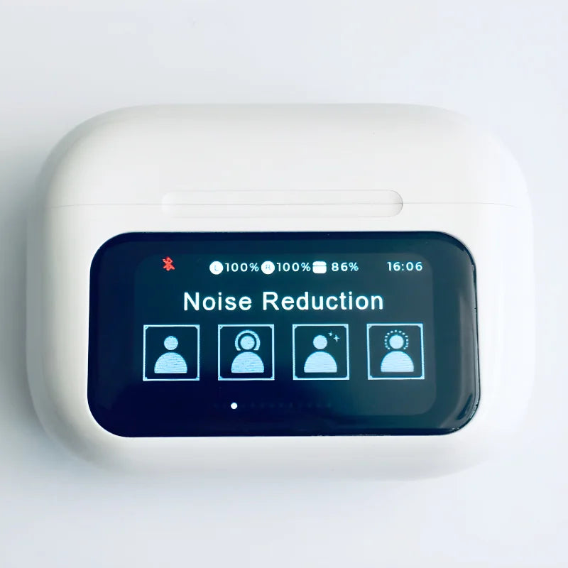 A9 Pro Wireless AirPods | Smart Touch Screen Control, ENC Noise Reduction, High Quality Sound