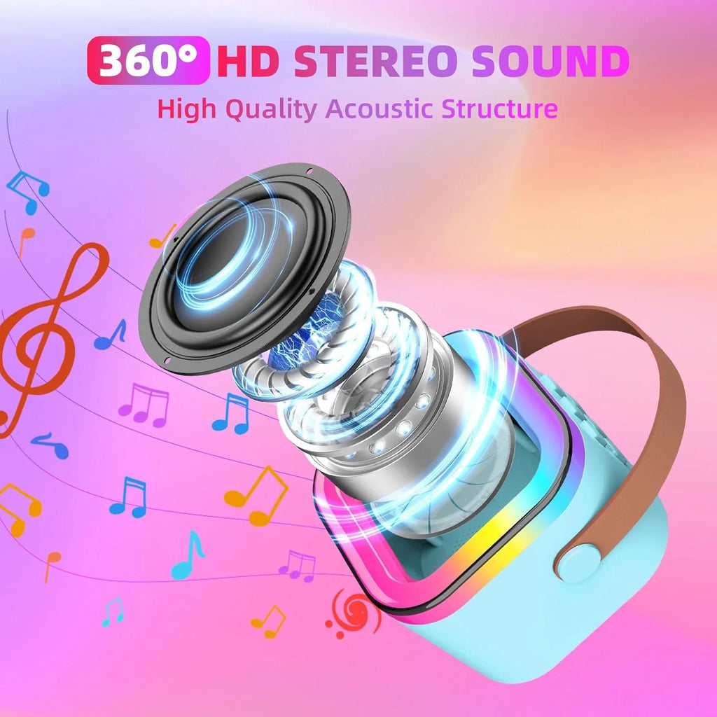 AK Come K12 Portable Bluetooth Karaoke Speaker - Chaudhary Brand Store 