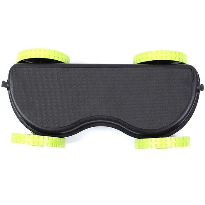 Abdominal Wheels Roller Stretch Multi-Functional Resistance Pull Rope Abdominal Muscle Trainer Exercise - Chaudhary Brand Store 
