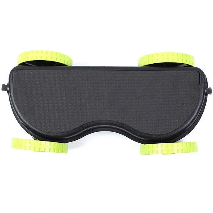 Abdominal Wheels Roller Stretch Multi-Functional Resistance Pull Rope Abdominal Muscle Trainer Exercise - Chaudhary Brand Store 