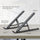 Adjustable Laptop Stand – Creative Folding Portable Storage Bracket for Desk & Office