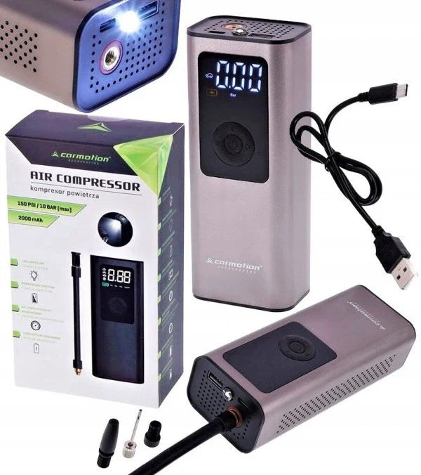 Air Compressor – Wireless Electric Air Pump For Car & Bike Tires - Chaudhary Brand Store 