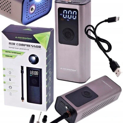 Air Compressor – Wireless Electric Air Pump For Car & Bike Tires - Chaudhary Brand Store 