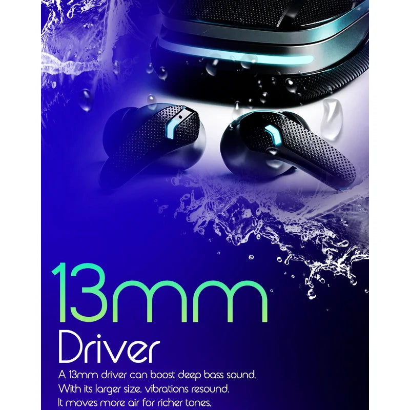 Dany Matrix Airdots 400 True Wireless Earbuds | Quad Mic ENC, Gaming Mode, 40H Playtime