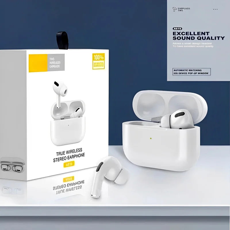 A619 Aspor Wireless Earbuds | Bluetooth 5.0, Hi-Fi Sound, Wireless Charging TWS