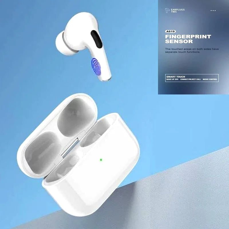 A619 Aspor Wireless Earbuds | Bluetooth 5.0, Hi-Fi Sound, Wireless Charging TWS