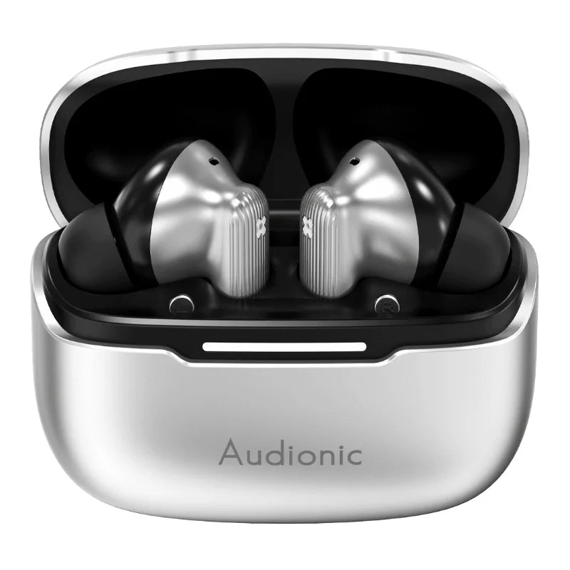 Audionic Trance Airbud 850 Wireless Earbuds | Hexa Mic ANC, 50H Playtime, 45ms Low Latency, BT 5.4 TWS