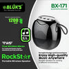 BLUK’S BX-171 Rockstar Portable Bluetooth Speaker – Powerful Bass & Waterproof Design