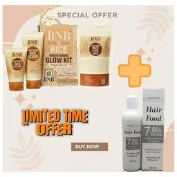 BNB Glow Kit Ultimate 4 in 1 Skincare & Haircare Bundle - Chaudhary Brand Store 