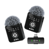 BX-18 Wireless Lavalier Collar Microphone | Bluetooth Mic | Clear Voice Recording
