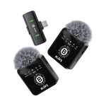 BX-18 Wireless Lavalier Collar Microphone | Bluetooth Mic | Clear Voice Recording