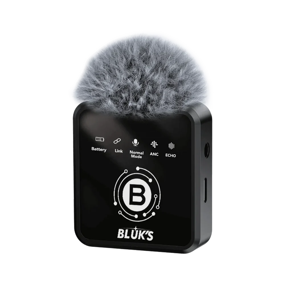 BX-18 Wireless Lavalier Collar Microphone | Bluetooth Mic | Clear Voice Recording