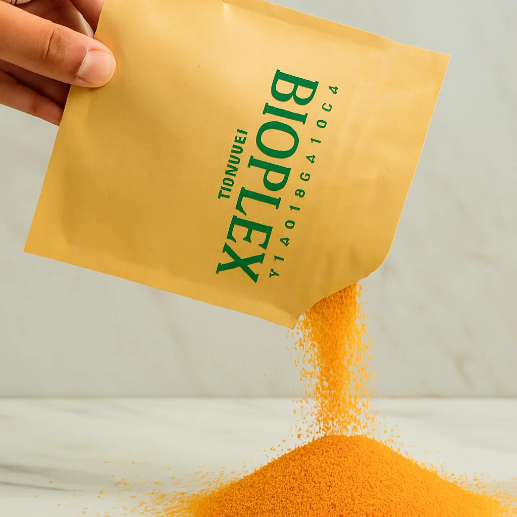 Bioplex Hair Protein Treatment – No Damage Formula for Bleaching & Coloring | Protein Balls for Soft, Shiny & Healthy Blonde Hair - Chaudhary Brand Store 