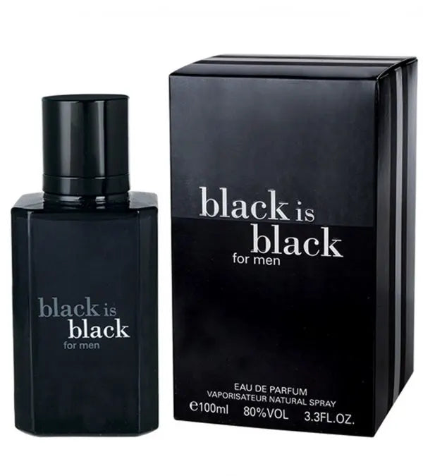 Black Is Black – Eau De Parfum for Men – 100ml - Chaudhary Brand Store 