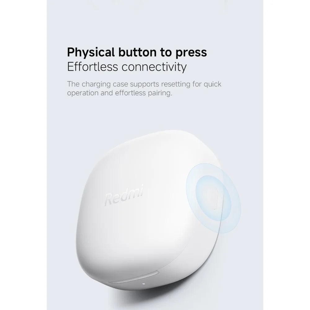 Xiaomi Redmi Buds 6 Play Wireless Earbuds | Bluetooth 5.4, Up to 36H Playtime TWS