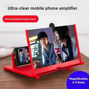 Mobile Screen Magnifier HD Video Amplifier Stand