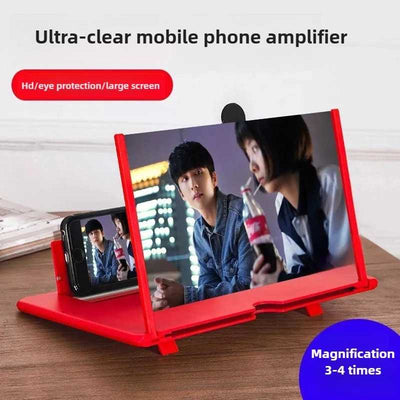 Mobile Screen Magnifier HD Video Amplifier Stand