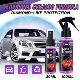 Ceramic Car Coating Spray – 100ml Nano Polish Wax - Chaudhary Brand Store 