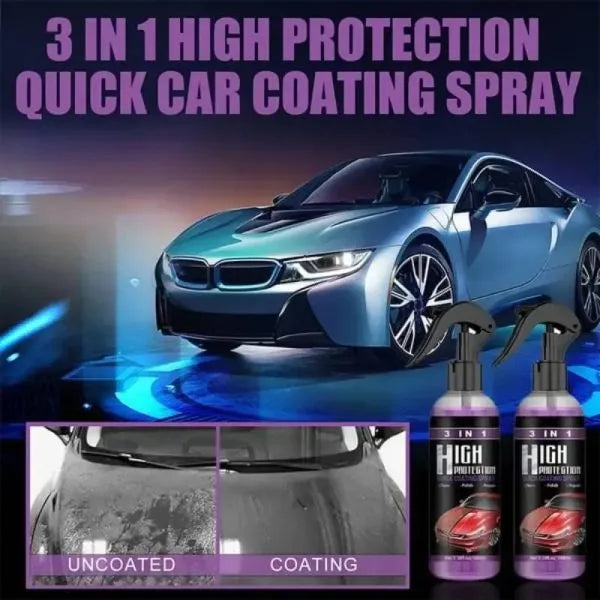 Ceramic Car Coating Spray – 100ml Nano Polish Wax - Chaudhary Brand Store 