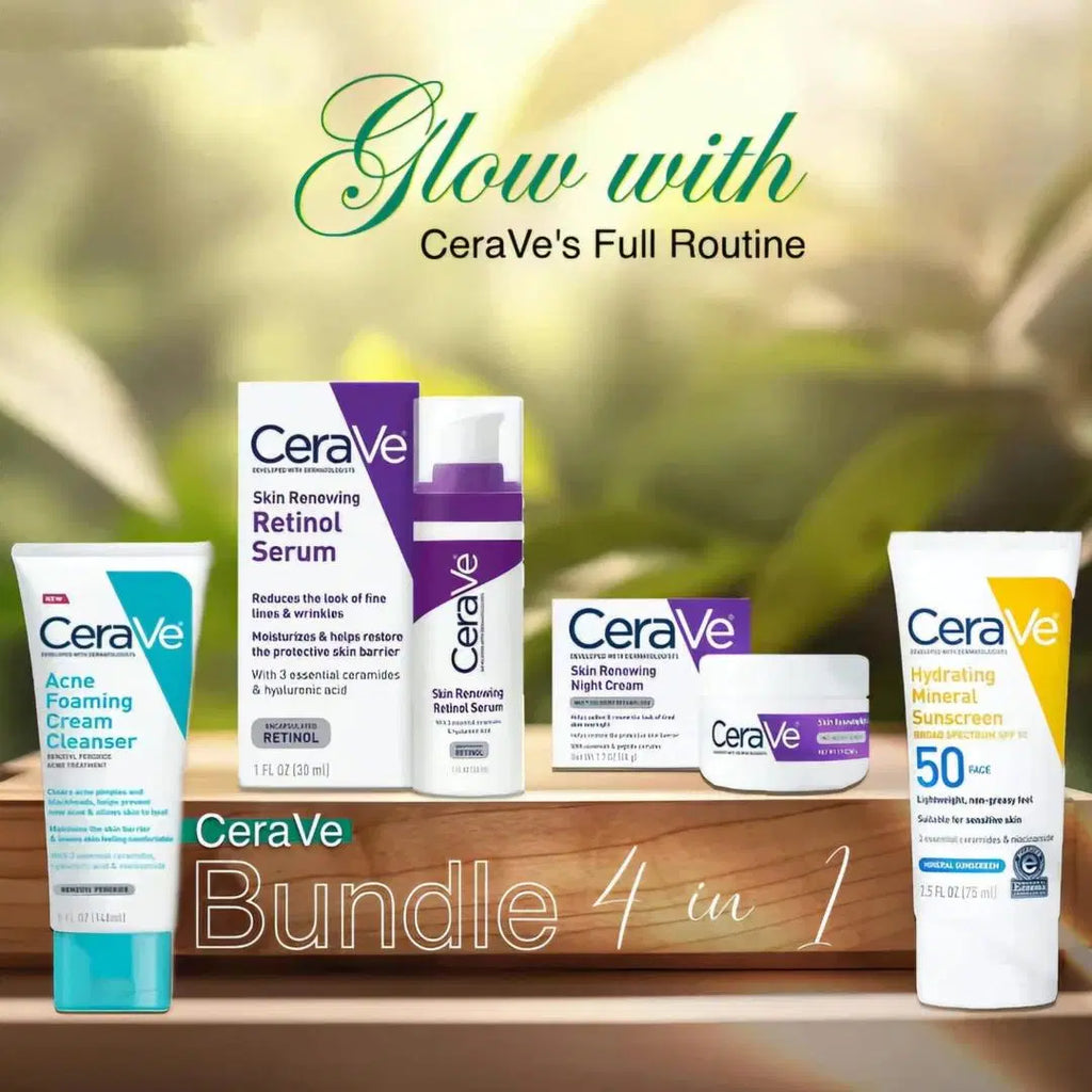 Cerave 4-in-1 Skincare Bundle - Chaudhary Brand Store 