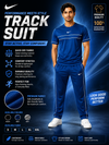 Men's Fleece Plain Tracksuit Winter Warm Casual Sportswear Set
