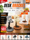 360 Gold Edition Mobile Stand Adjustable Rotating Phone Holder