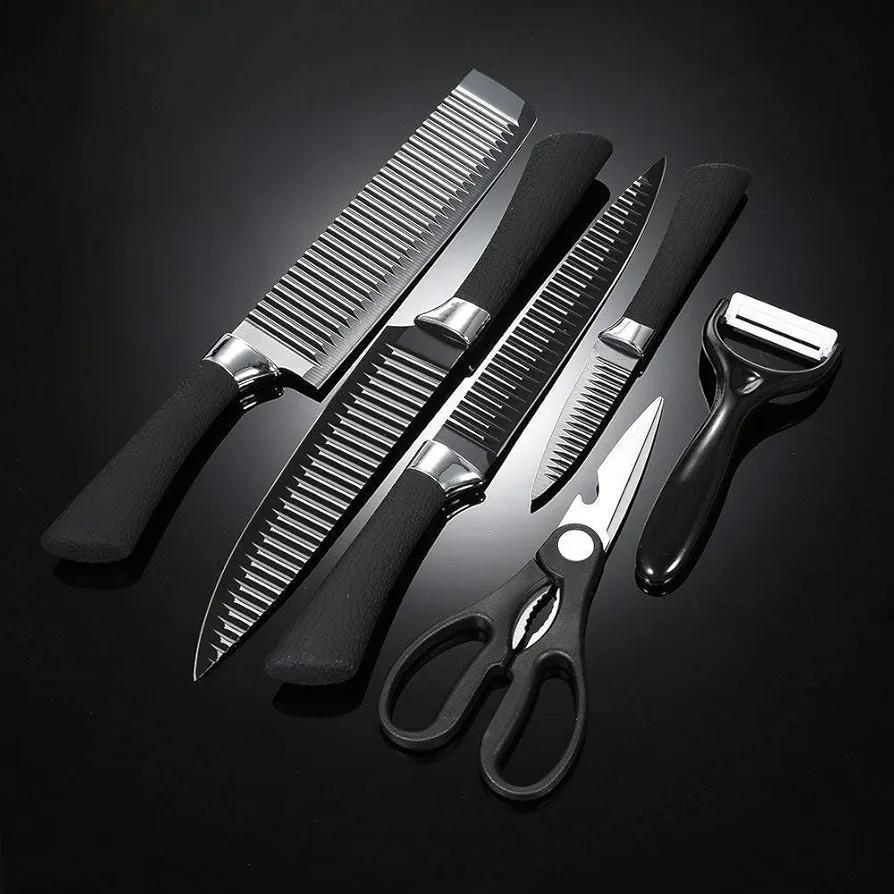 Chef's Knife Set 6-Piece – Premium Stainless Steel Kitchen Tools Chaudhary Brand Store