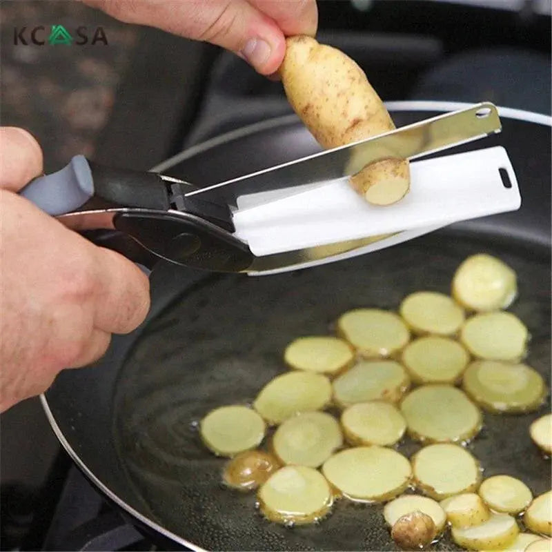 Clever Cutter Stainless Steel Multifunction Kitchen Slicer - Chaudhary Brand Store 