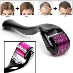 Combo Pack Derma Roller + Hair Oil Applicator Bottle + Hair Scalp Massager | Pack Of 3 Deal - Chaudhary Brand Store 