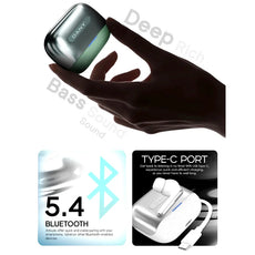 Dany Airdots 300 Pro Wireless Earbuds | Quad Mic ENC, 48H Playtime, Gaming Mode TWS