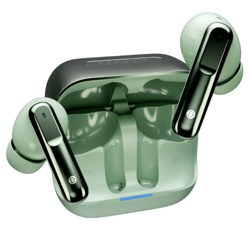 Dany Airdots 300 Pro Wireless Earbuds | Quad Mic ENC, 48H Playtime, Gaming Mode TWS