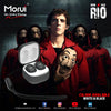 Morui MB-H2 RIO Wireless Earbuds Studio Sound 1 Year Warranty