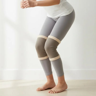 Elastic Knee Support Sleeve (3 Pair, Large) – Compression Knee Brace for Pain Relief, Joint Protection & Sports Injury Recovery - Chaudhary Brand Store 