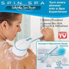 Electric Shower Brush 5 In 1 Spin Spa Multi-Functional Long Handle Bath - Chaudhary Brand Store 