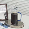 Glass Travel Mug 400ml – Multicolor Durable Portable Mug