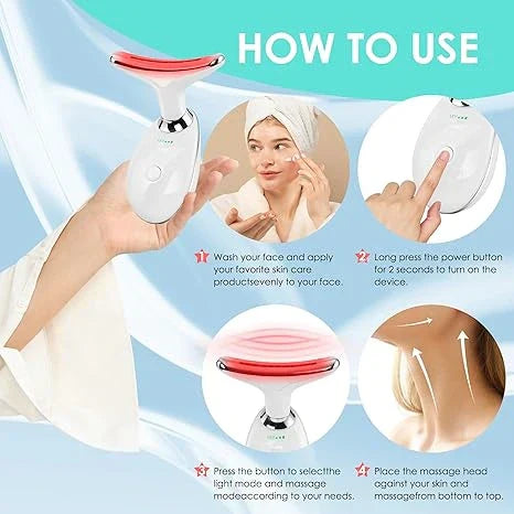 GlowUp™ EMS Face & Neck Massager - Chaudhary Brand Store 