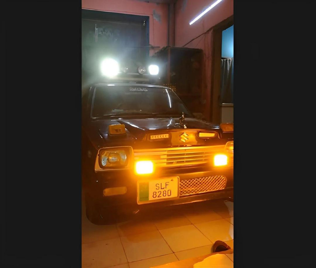 HJG Bike & Car Headlight – Powerful Fog Light for CD 70 & CG 125 Chaudhary Brand Store