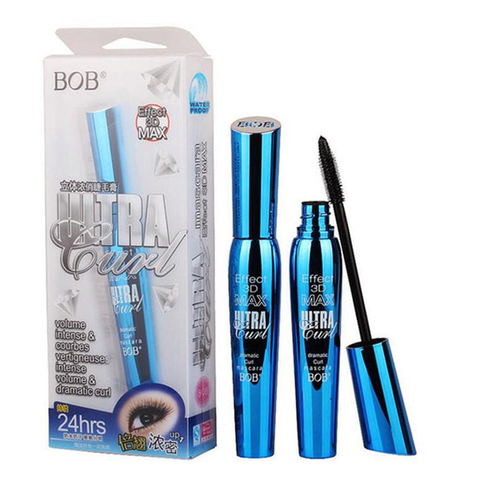 Waterproof Bob 3d Effect Ultra Curl Eye Mascara | Waterproof, Long-lasting, Eyelash Lengthening & Thick Curling | Best Quality Mascara ( 1 Pcs Black ) - CHAUDHARY BRAND STORE