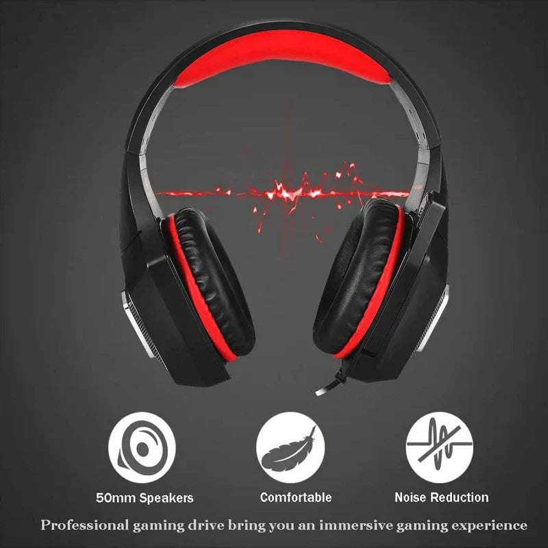 Hunter Spider V1 RGB Gaming Headset – 7.1 Virtual Surround Sound - Chaudhary Brand Store 