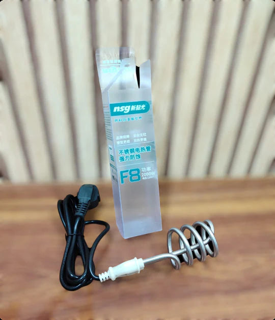 Electric Water Heating Rod 2000W | Safe, Shockproof & Fast Water Heater | With Box