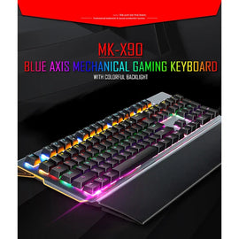 IMice MK-X90 Mechanical Blue Axis Wired Gaming Keyboard - Chaudhary Brand Store 