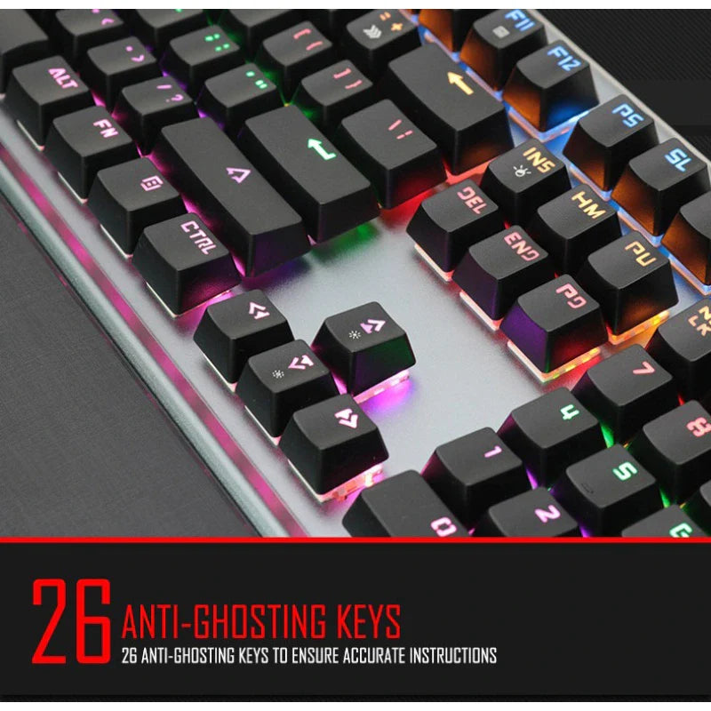 IMice MK-X90 Mechanical Blue Axis Wired Gaming Keyboard - Chaudhary Brand Store 