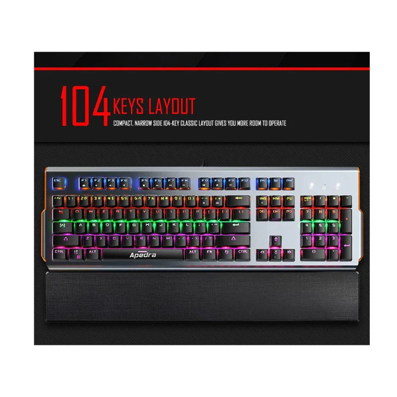 IMice MK-X90 Mechanical Blue Axis Wired Gaming Keyboard - Chaudhary Brand Store 