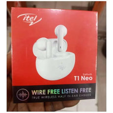 ITEL Earbuds T1 NEO | True Wireless Earbuds with 18 Hours Playback