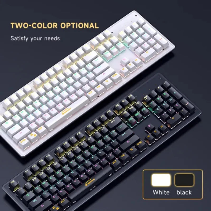 JK520 RGB Wired Mechanical Gaming Keyboard - Chaudhary Brand Store 
