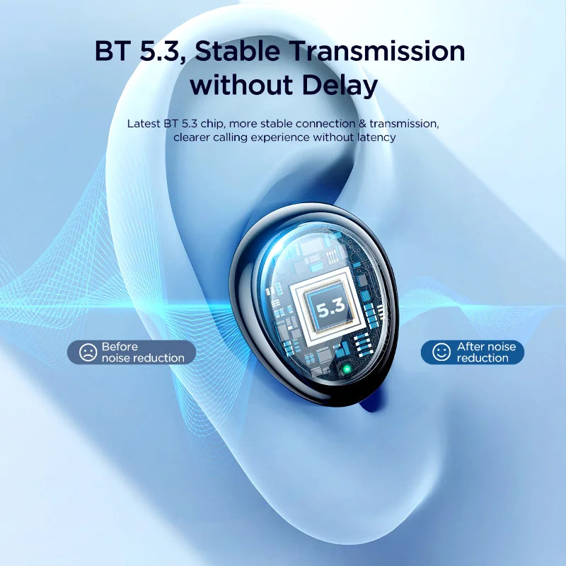 Joyroom JDots JR-DB1 Mini TWS Wireless Earbuds | Bluetooth 5.3, Deep Bass, 28H Playtime