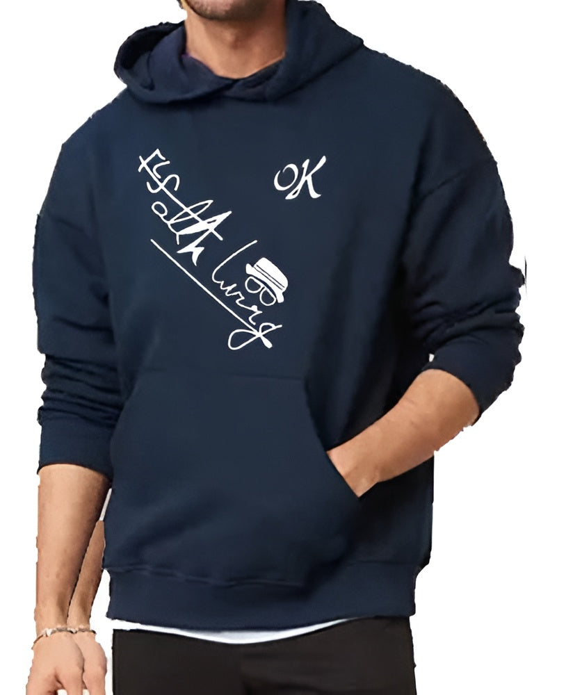 Printed Premium Hoodies for Men and Boys – Comfortable, Stylish & Casual Wear - Large Chaudhary Brand Store